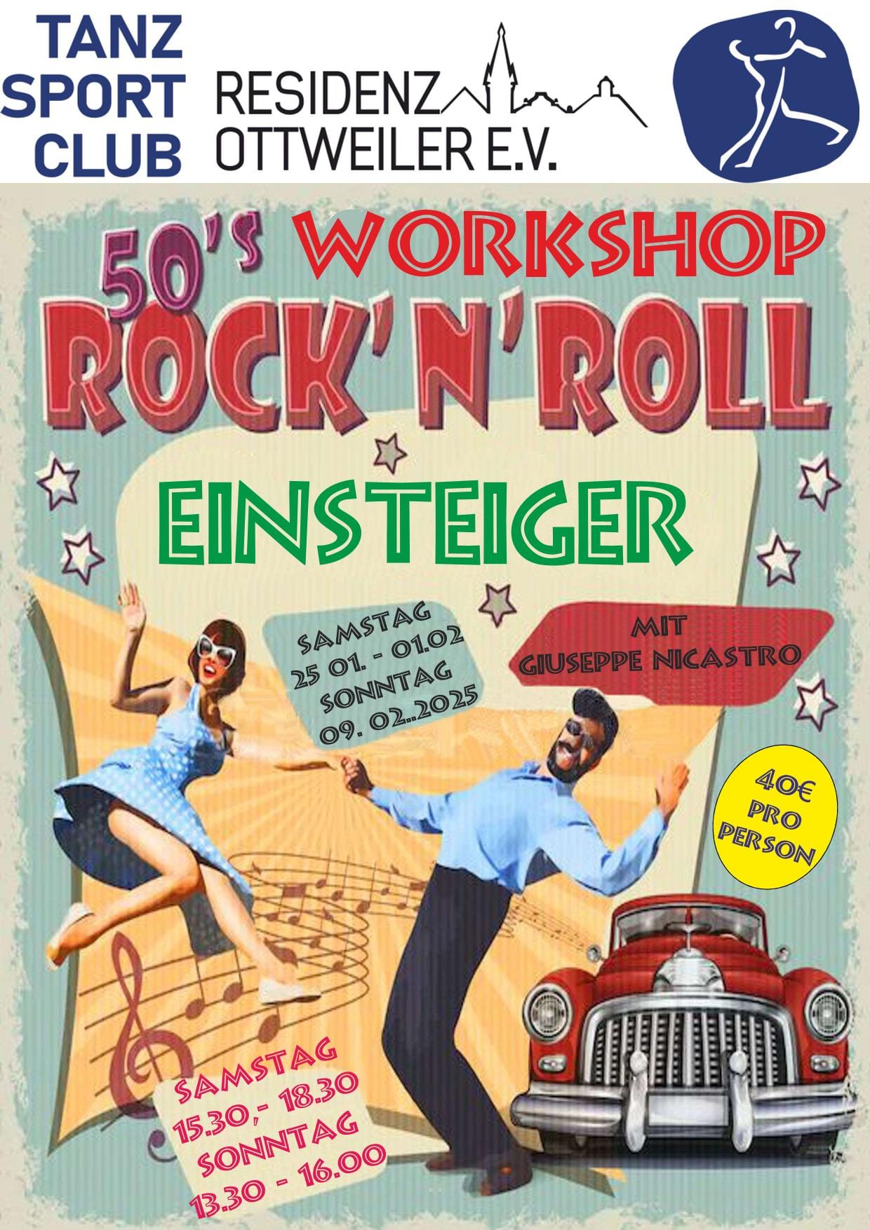 2025 Rock n Roll Workshops Einsteiger